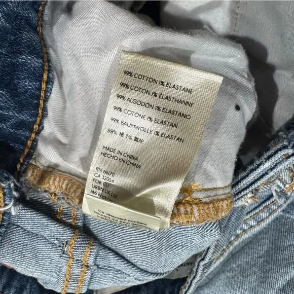 Anthropologie Pilcro Denim Bermuda Shorts Women’s 25 - Picture 4 of 6